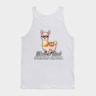 Funny Mama Llama Tank Top